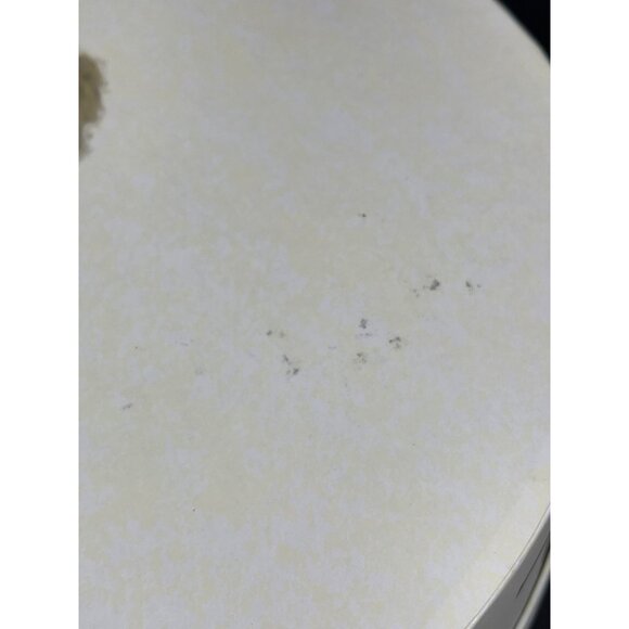 Bvlgari EMPTY Ivory Round Perfume Gift Box Ribbon Luxury Designer Storage READ - Picture 10 of 16